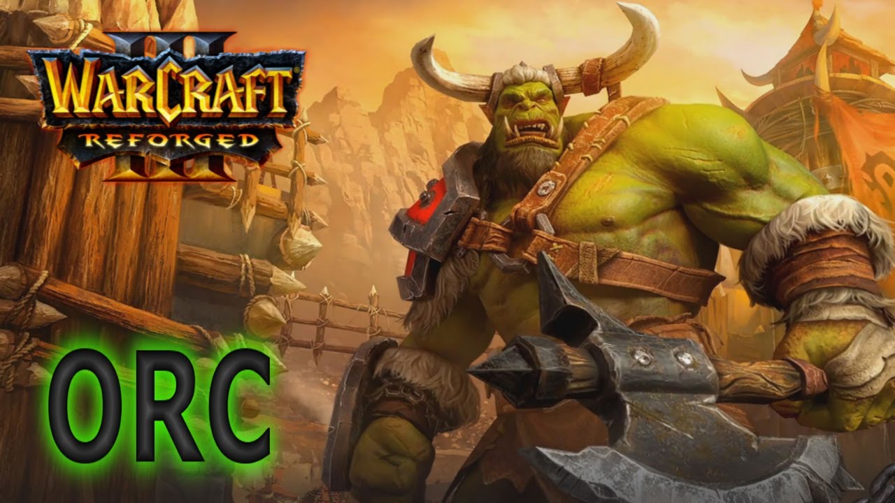 Warcraft 3 Orc 4v4 Random Team Games [Deutsch/German] WC3 Reforged | Full Gameplay