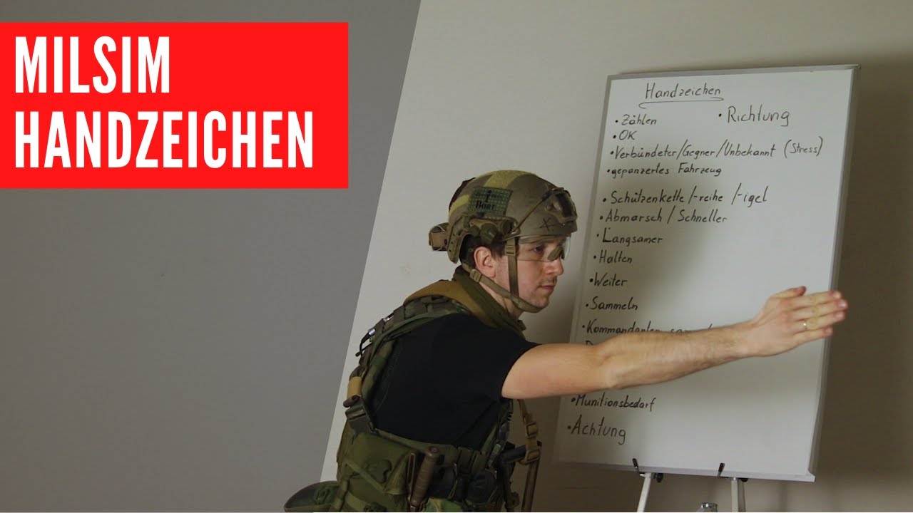 ⚔️ Milsim Handzeichen
