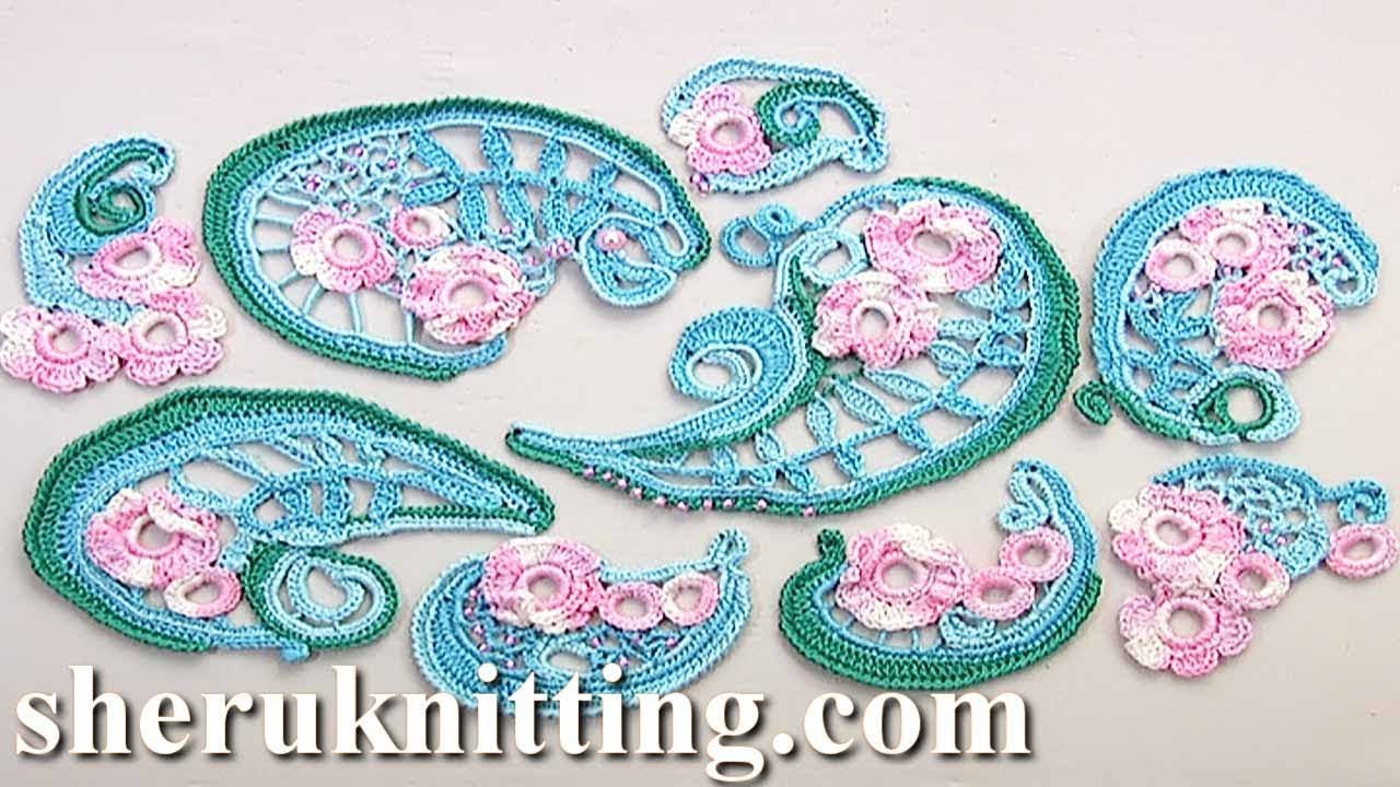 Crochet Irish Lace Project/ Irish Lace Making
