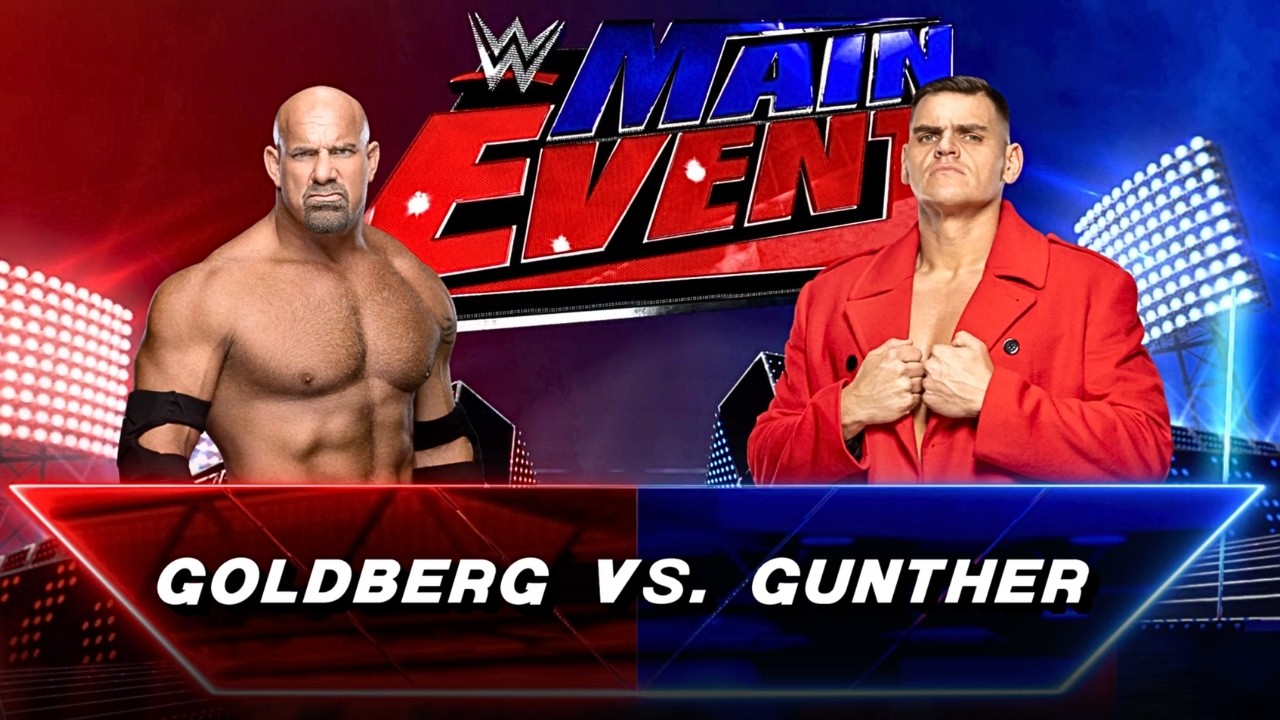 WWE Goldberg vs Gunther Next Gen P55 Gameplay 1080P 60FPS | WWE 2K23 | WWE 2K24