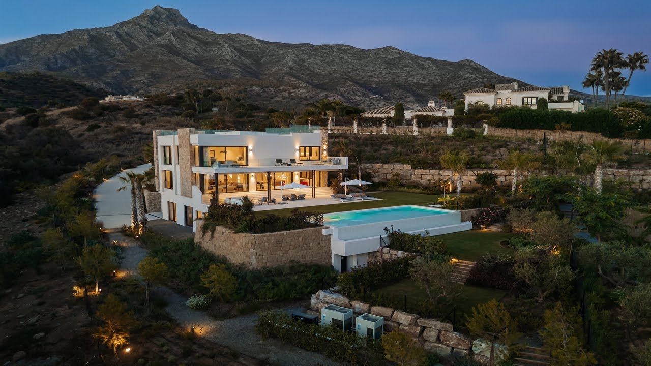 ✨ Villa Horizon – Ultra Luxury New-Build in Marbella Golden Mile | Sea Views