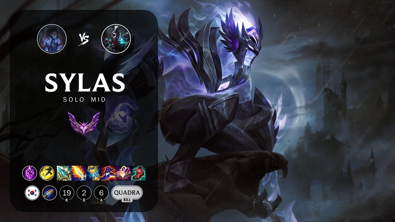Sylas Mid vs Ekko - KR Master Patch 14.8