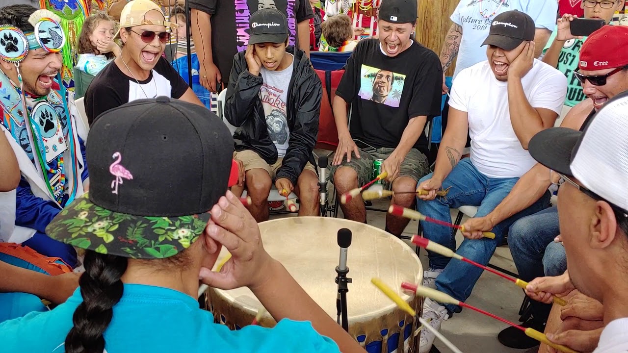 Drumside Tha Cree Grand Ronde Powwow 2019