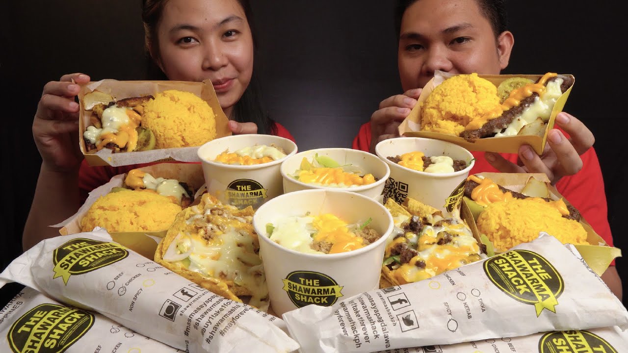 SHAWARMA SHACK MUKBANG | OVERLOADED SA SARAP!