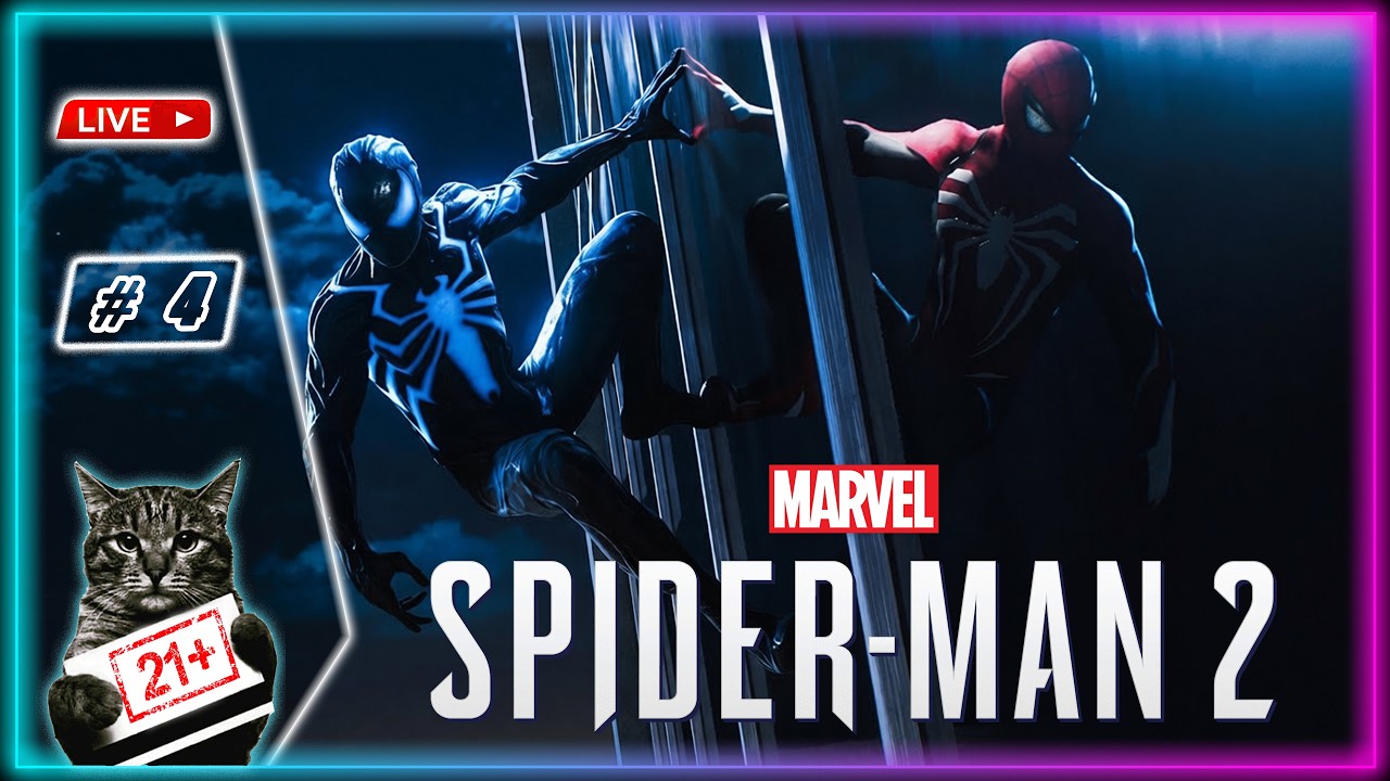 MARVEL’S SPIDER-MAN 2 🕷 ВРАГ В ОТРАЖЕНИИ 🕷 LIVE СТРИМ