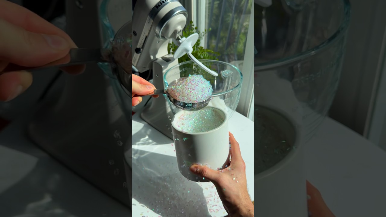 How to make bingsu bead slime!