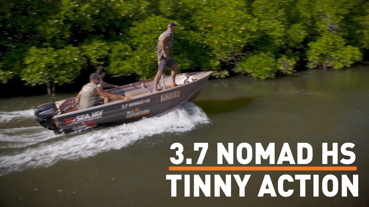 Обзор: Sea Jay 3.7 Nomad HS Tinny из нашего приключения в Кейп-Йорке!