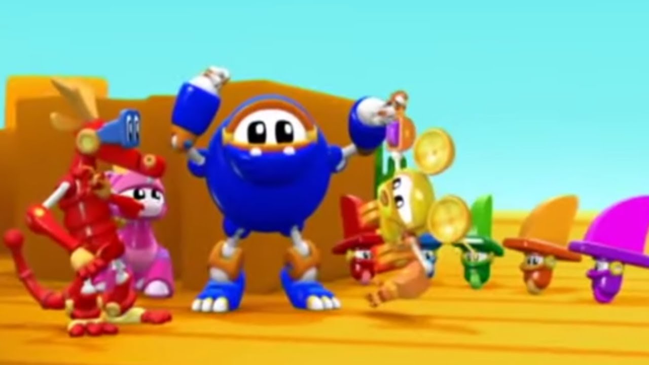 Animales Mecanimales | La isla de los hipodeslizadores | S01E09 | Caricaturas para niños