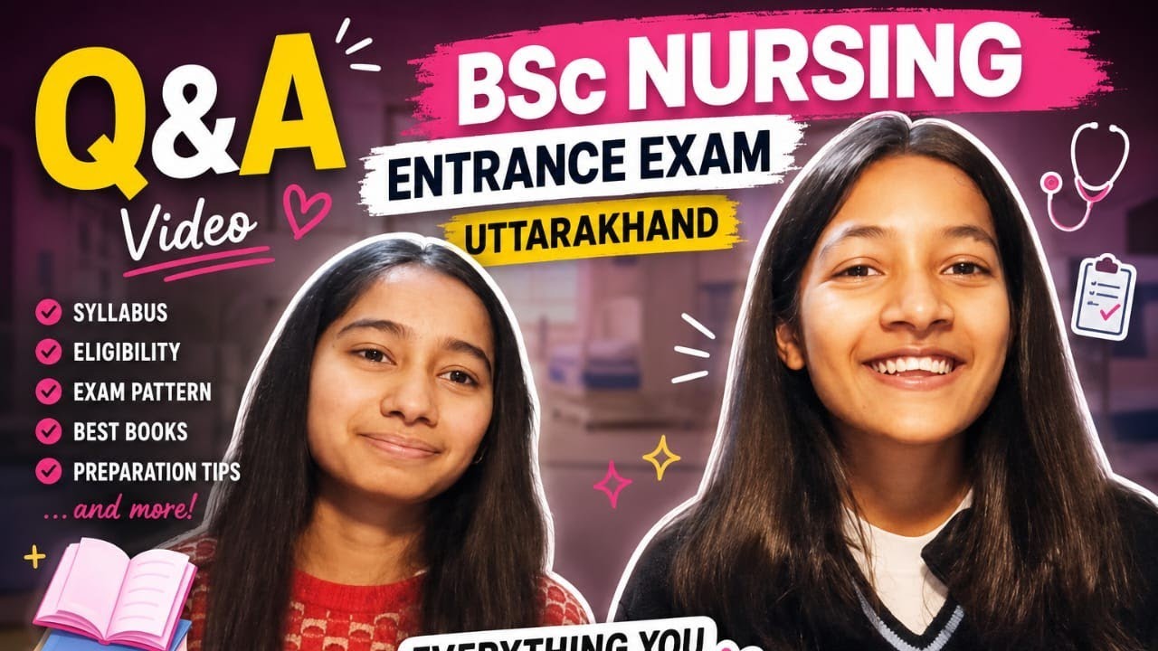 QNA VIDEO ON BSC NURSING ENTRANCE EXAM ||uk bsc nursing