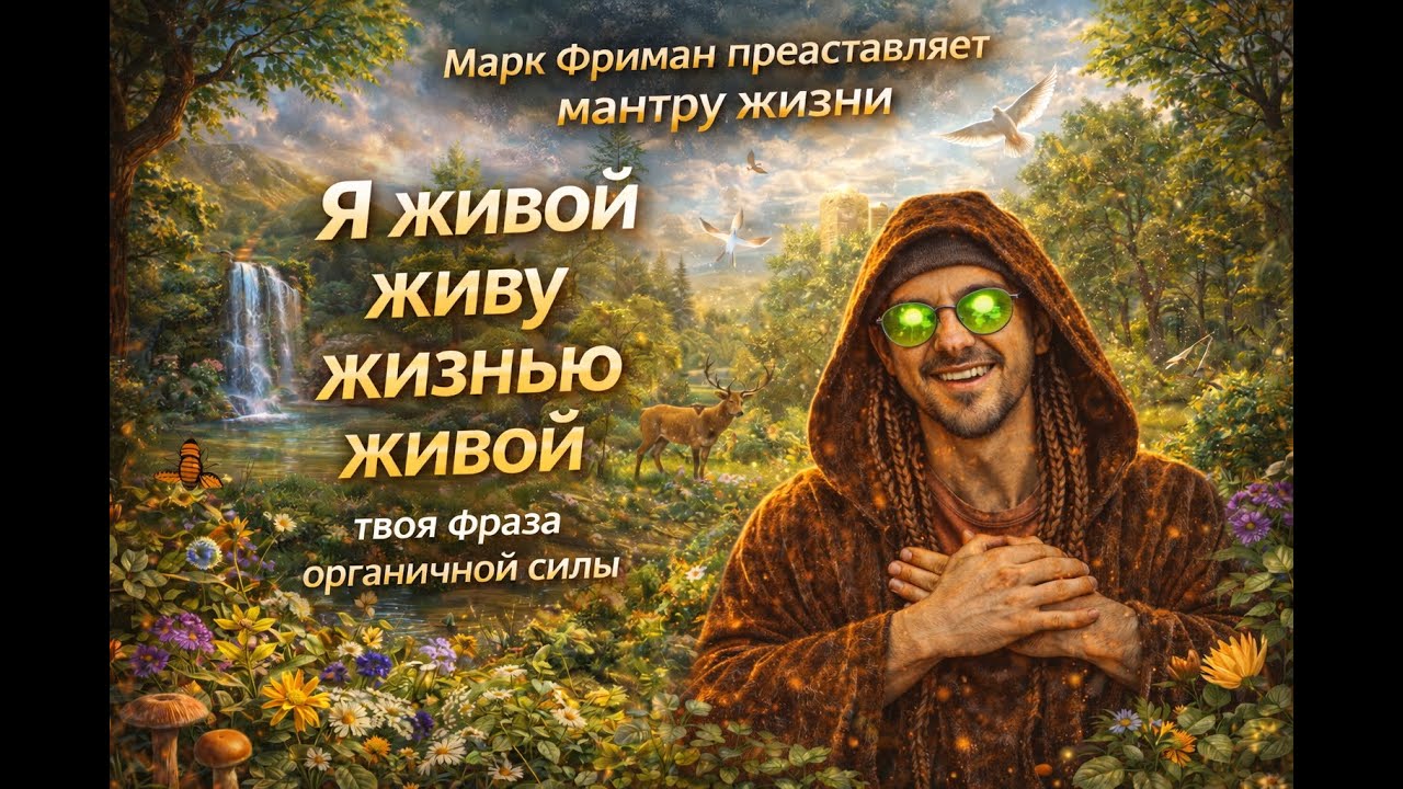 Я Живой Живу Жизнью Живой! Мантра жизни, знак отличия и гимн всему живому! Объяснение.