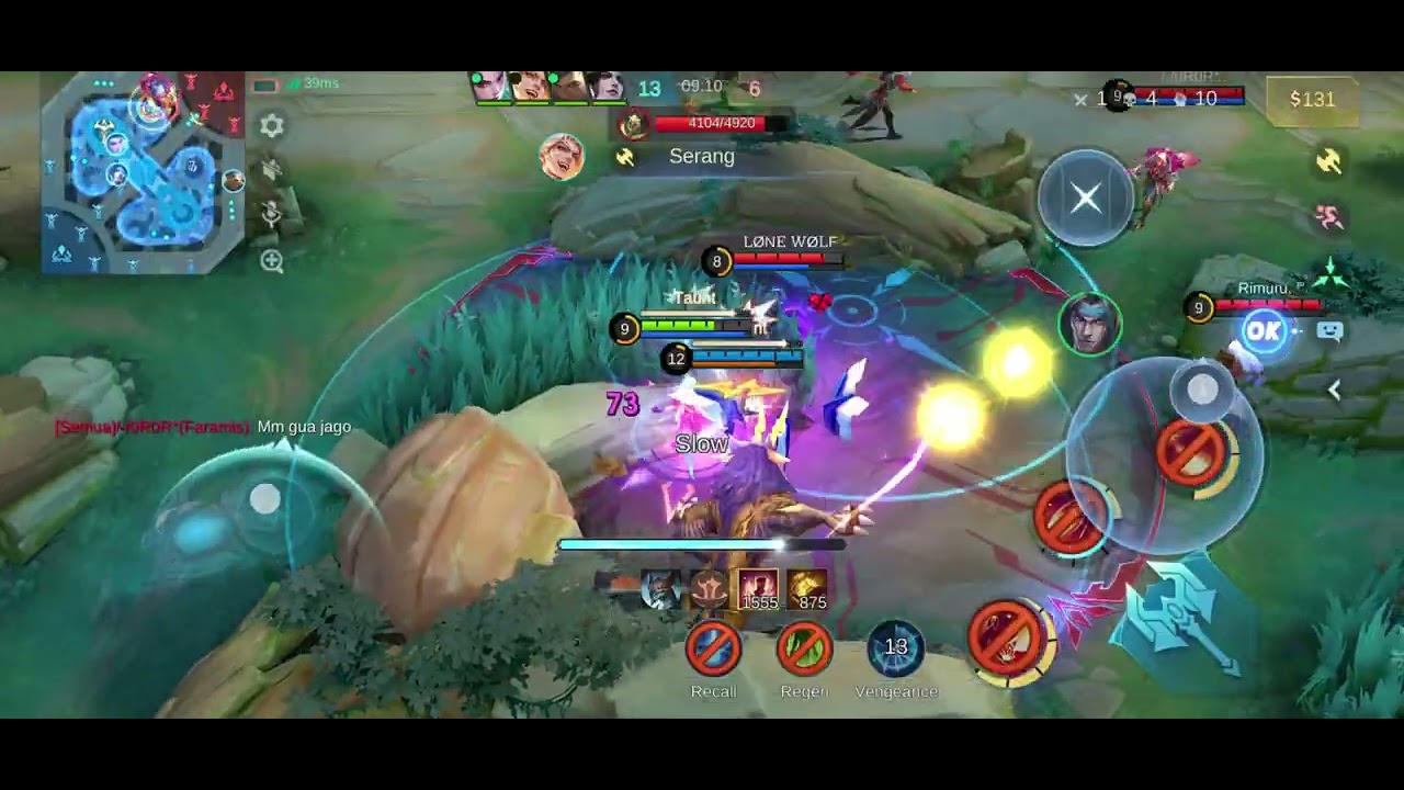 Roam Gue Mengoda Cecelion #mobilelegends #roamsupport #mlbb #roam 