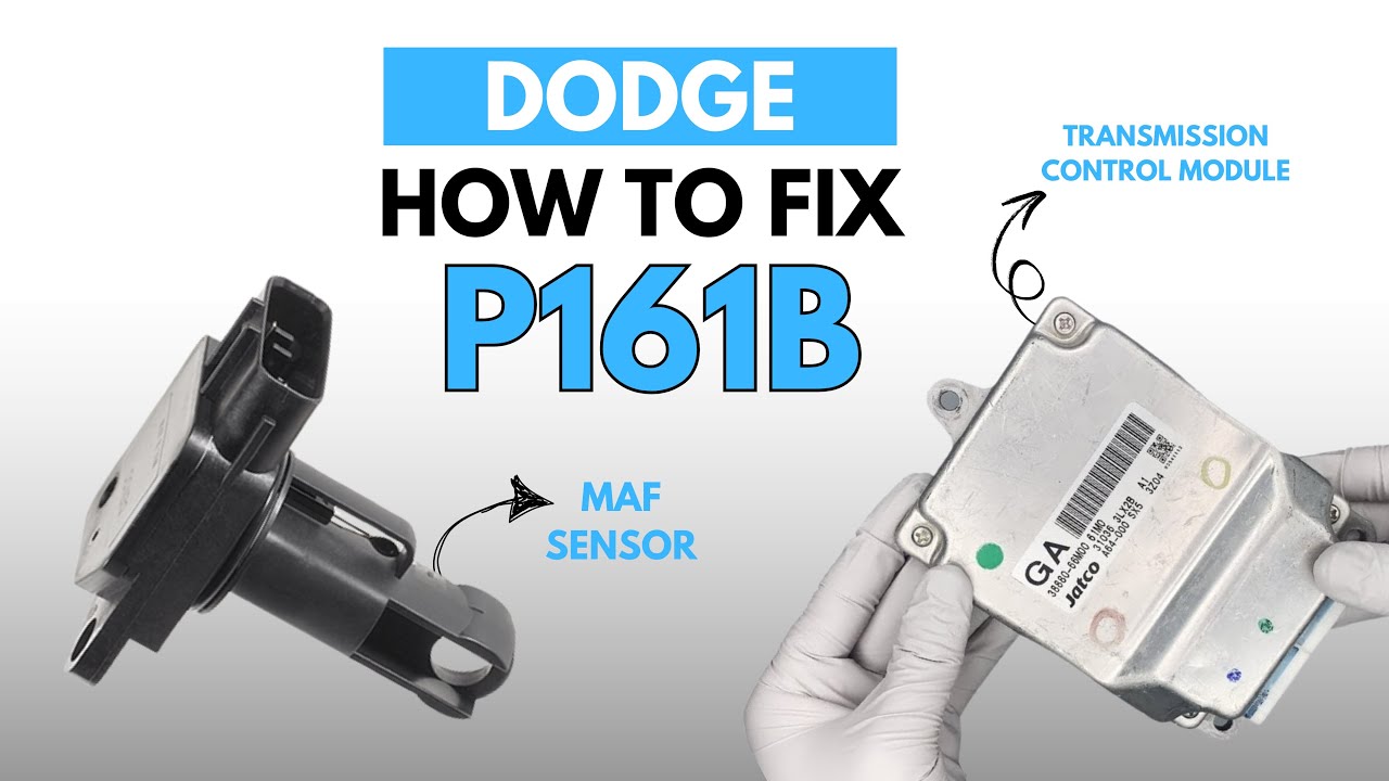 Dodge : How to Fix the P161B Engine Error Code with 2 Methods