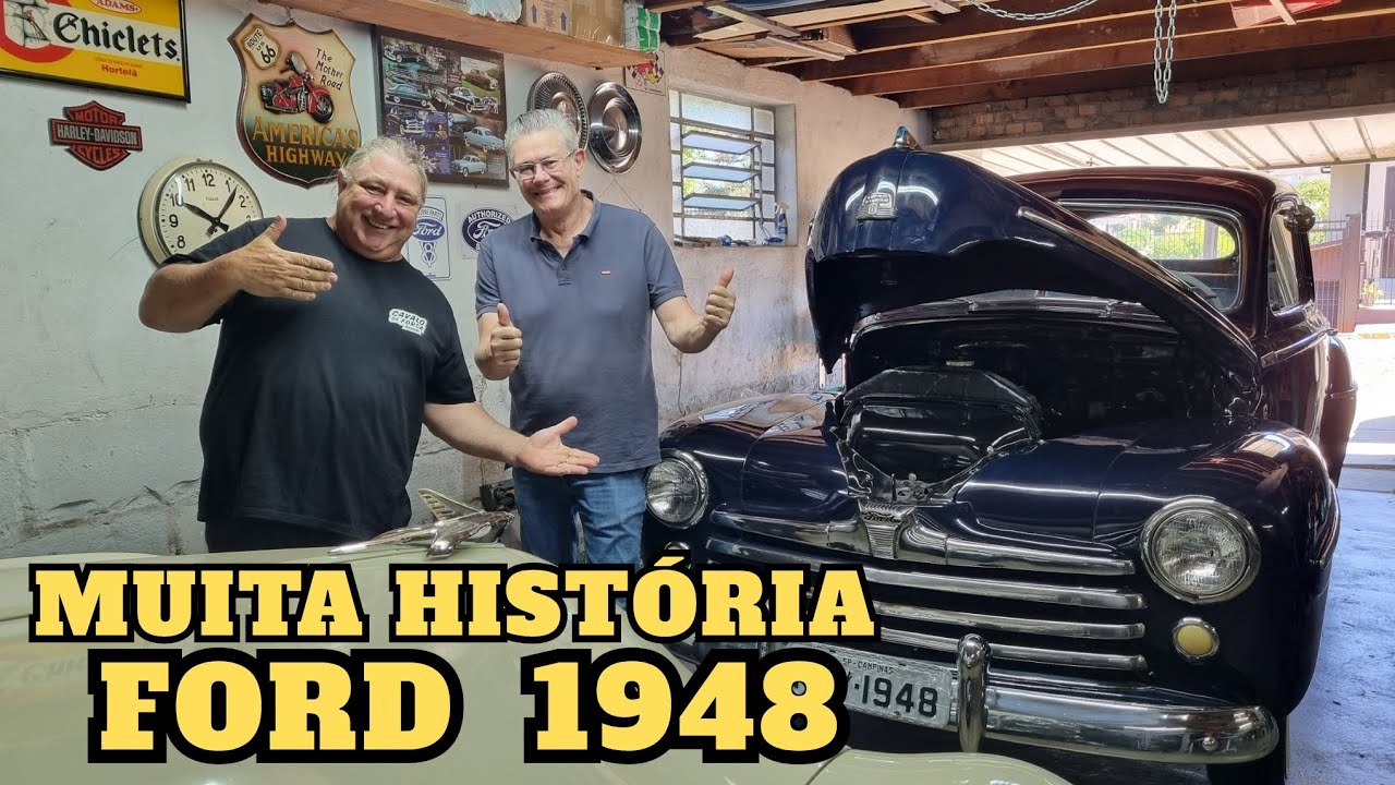 Ford 1948 em Plena Forma | Mecânica Feita à Moda Antiga com Eugênio Bondan