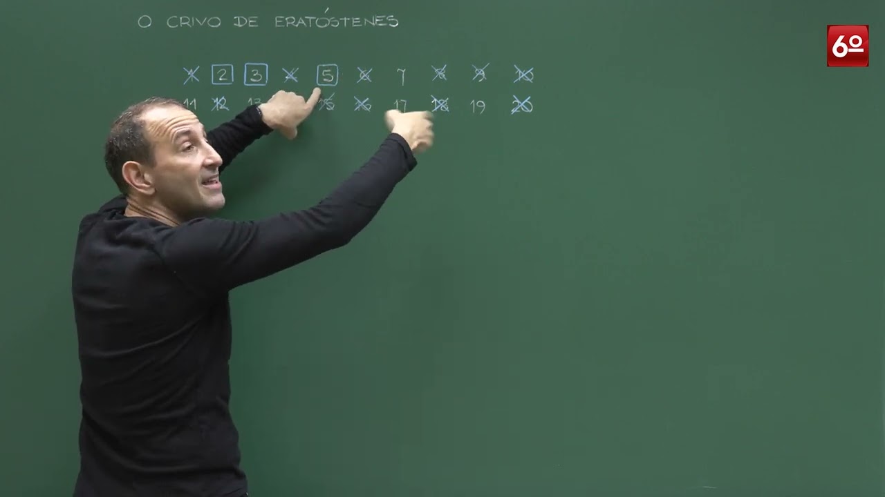 Aula 06 - Crivo de Eratóstenes - Fabio Henrique - 6º ano - OBMEP