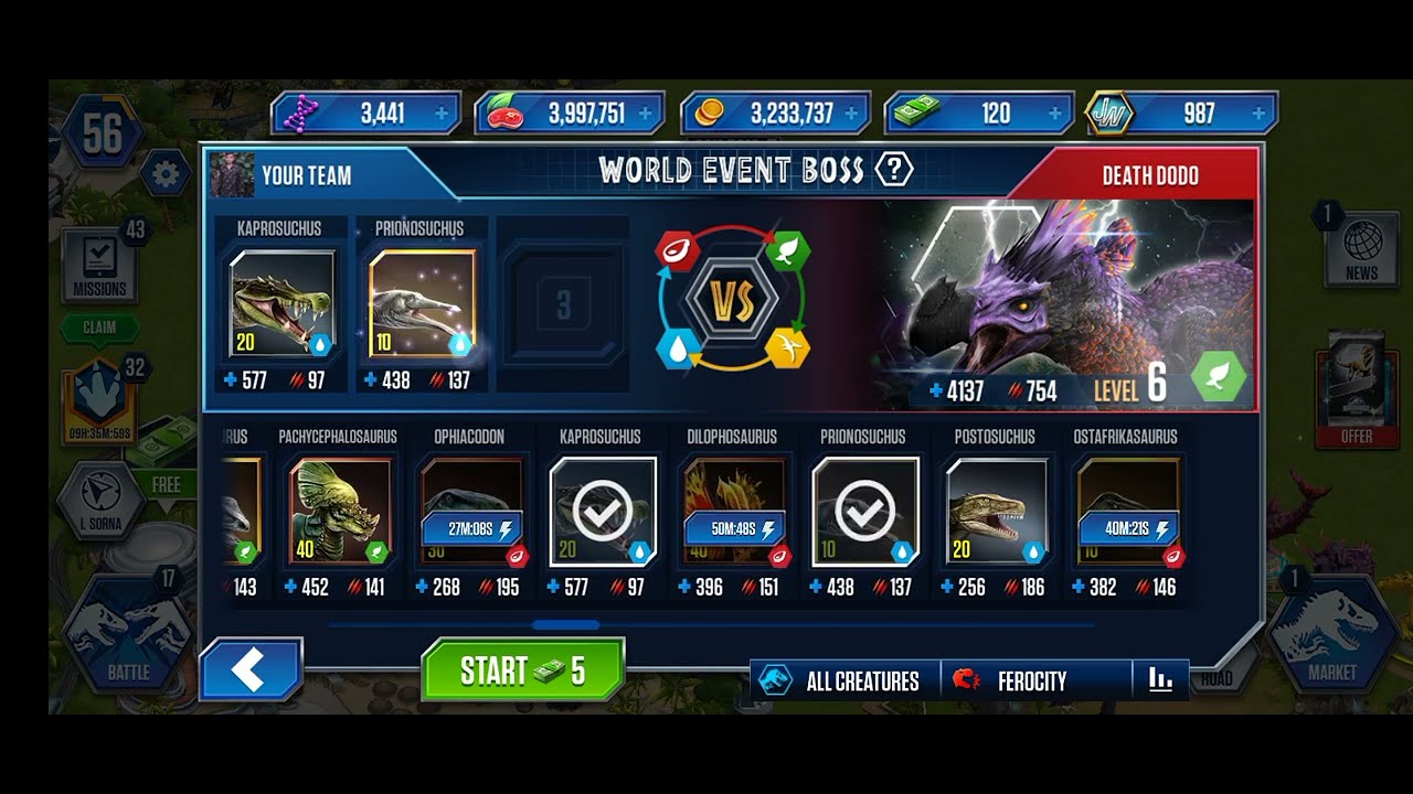 DODO BOSS EVENT BATTLE PART 1