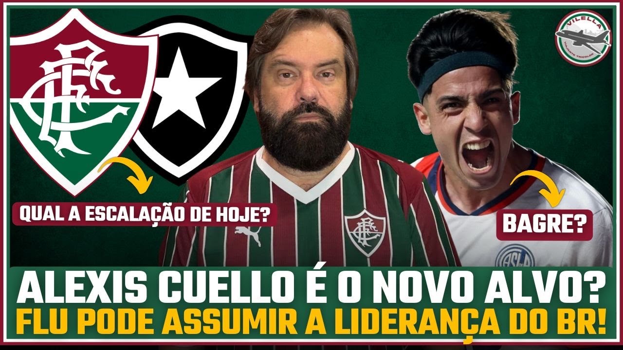 FLUMINENSE PODE ASSUMIR HOJE A LIDERANÇA DO BRASILEIRO