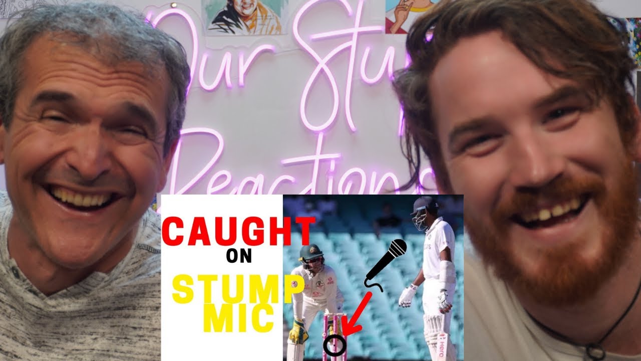 Поймано на Stump Mic | ЗАБАВНЫЕ РЕАКЦИИ на крикетные разговоры!!