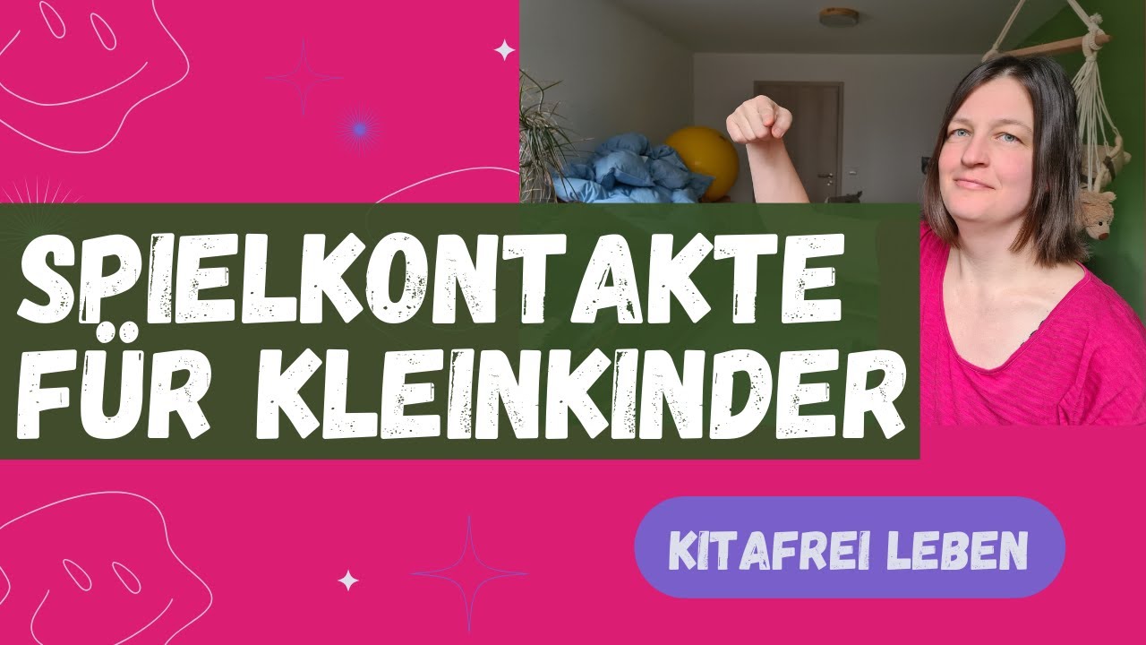 Spielkontakte für Kinder unter 4 Jahren
