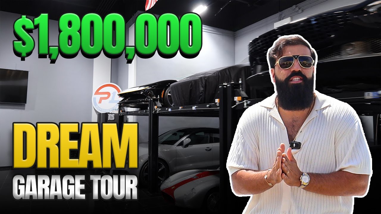 $1,800,000 Ultra-Secure Car Garage Man Cave For Sale | Private Exotic Car Condo (Miami/Doral)