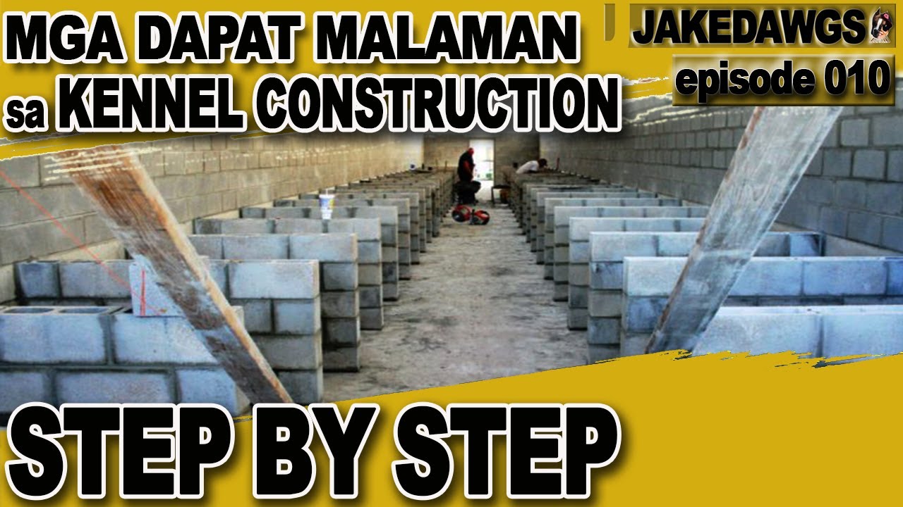 Kennel Construction Step by Step Process | AMERICAN BULLY PHILIPPINES MICRO EXOTIC BREEDING