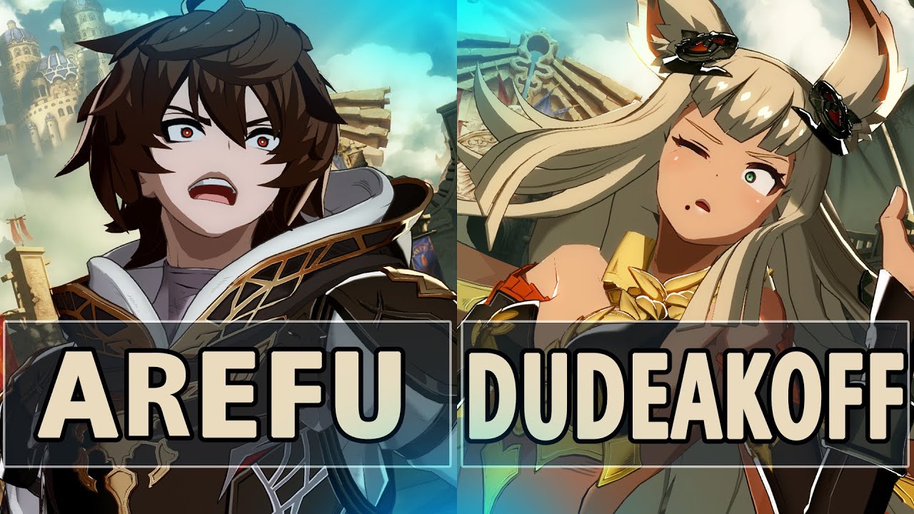 GBVSR:🔥MF AREFU (Sandalphon) Vs Dudeakoff (Metera)🔥| High Level Gameplay.