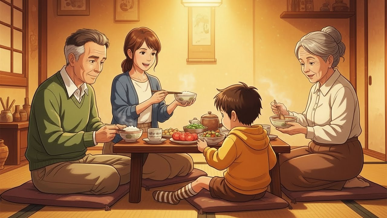 Grandma’s house tour with family | cooking & farming 🏡🌱 Studio Ghibli Style