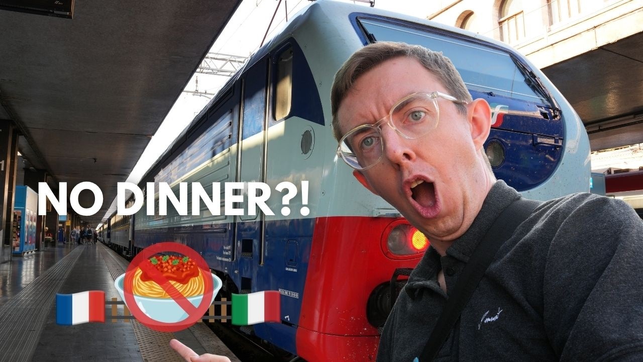 I Took Europe’s Newest Night Train: Espresso Riviera (Marseille to Rome) – No Dinner?!