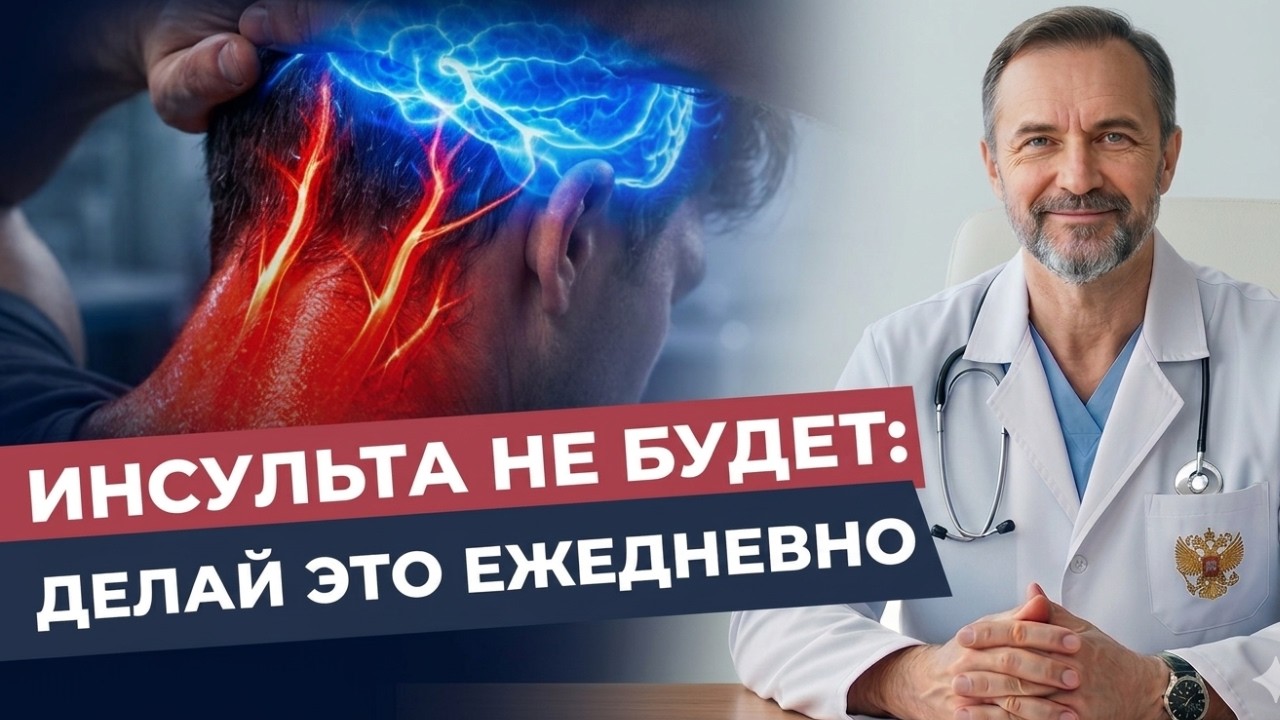 Туман в голове и забываете слова? Причина может быть в шее | 5 упражнений после 60