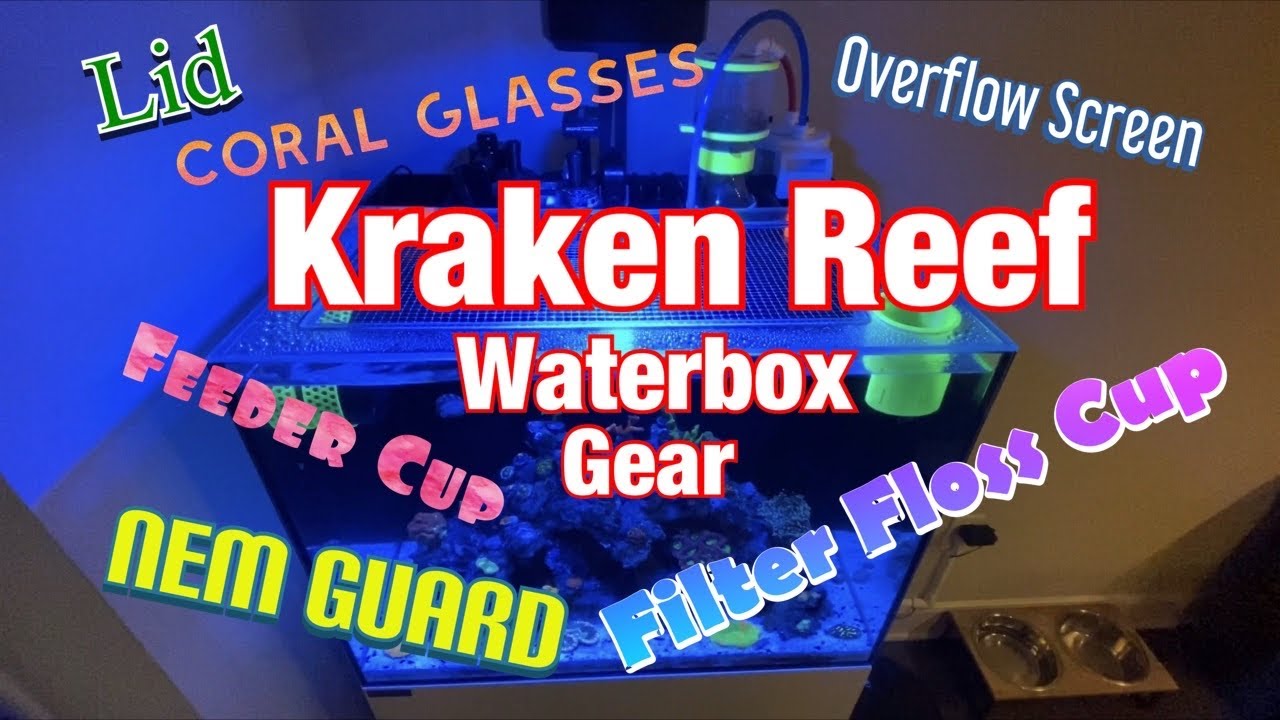 Waterbox Lid and Accessories from Kraken Reef