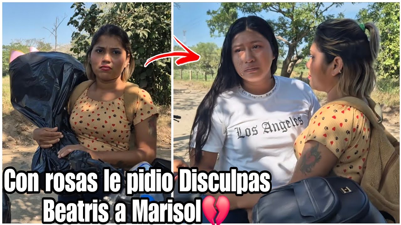 Marisol lloro al ver a Beatris con un Ramo de rosas|Jamás pensó que ella le aria esto💔