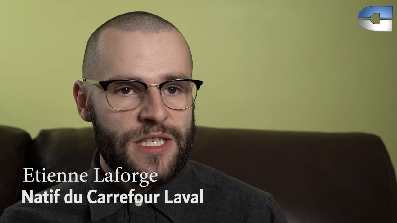 Il frôle la mort au carrefour Laval. CANAL-D.