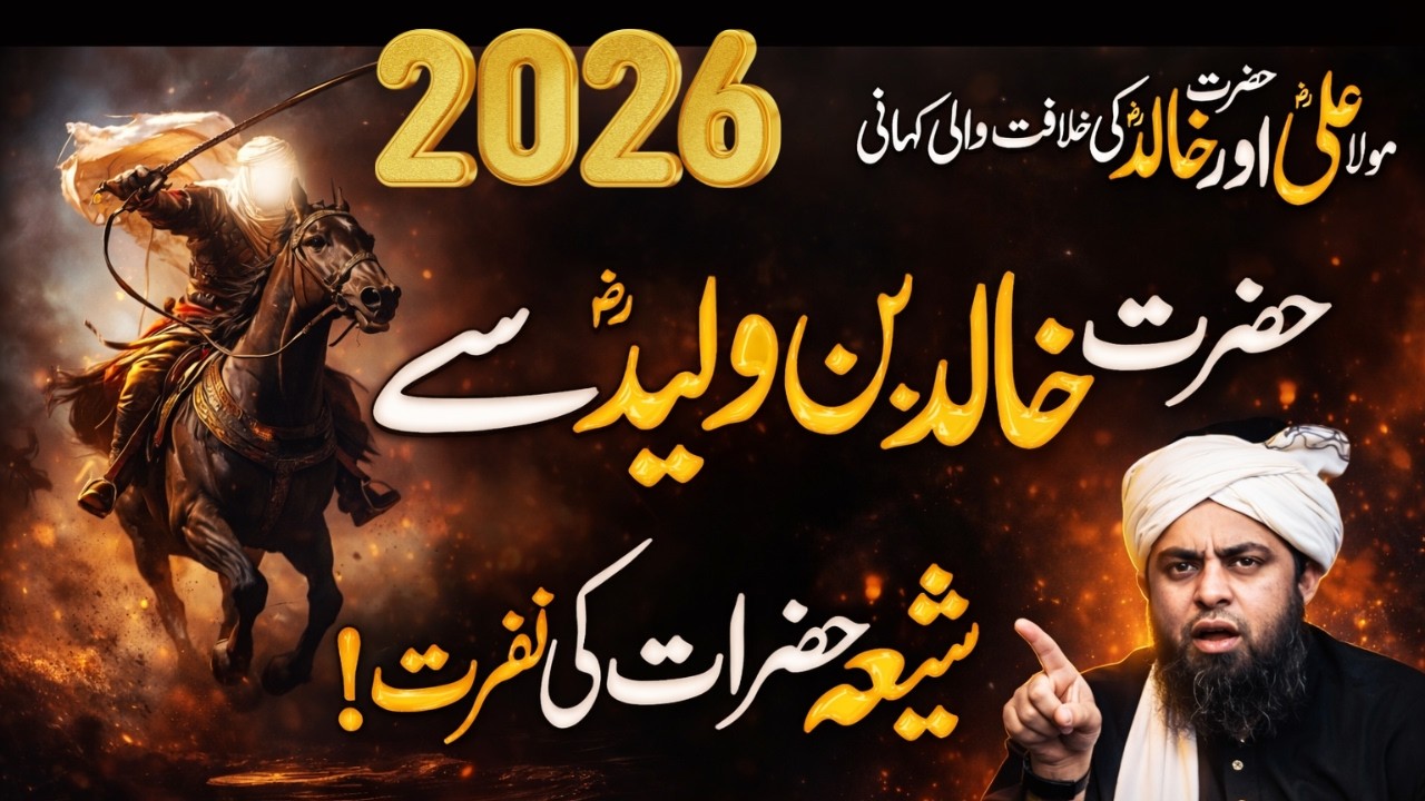 Maula Ali Aur Hazrat Khalid Bin Waleed Ka Waqia | Kya Shia Hazrat Ko Khalid Bin Waleed | Ali Mirza