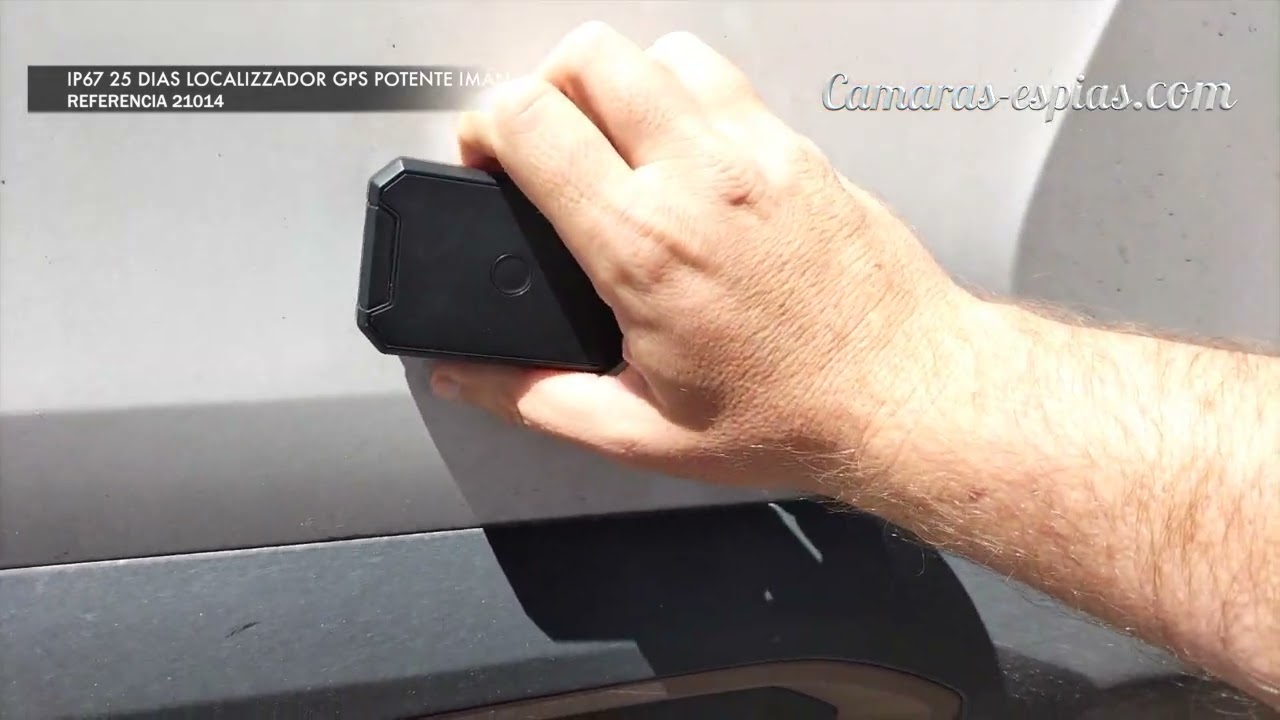 GPS IP67 con Potente Iman y Microfono y Localizador en Directo