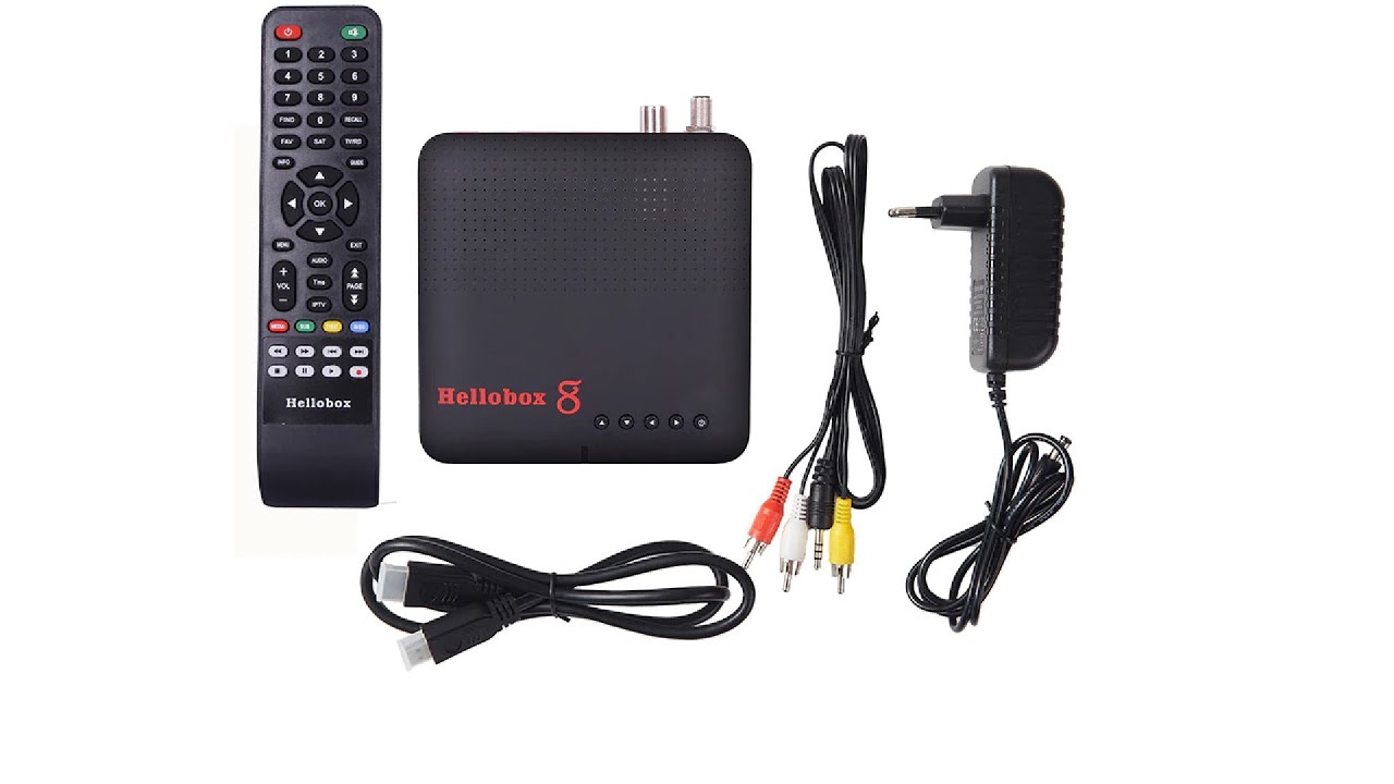 User report Hellobox 8 receiver with DVB: S2, S2X, T2 and C