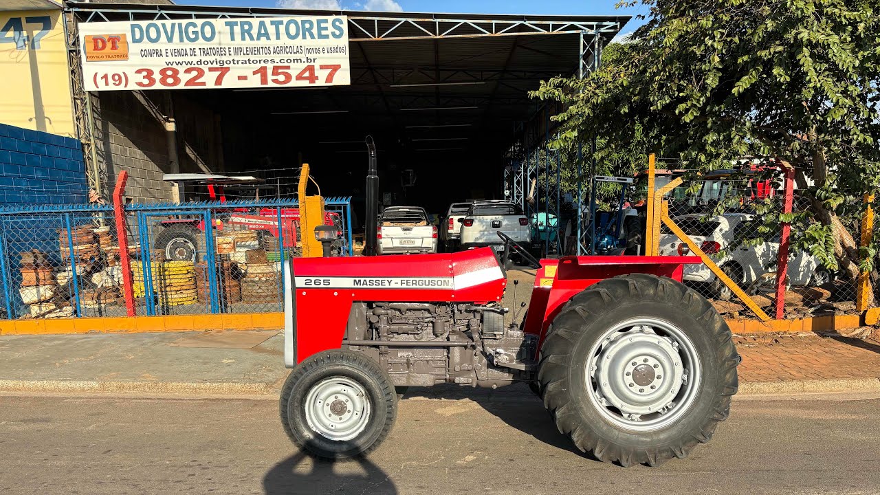 Trator Massey Ferguson 265 4x2 Ano 1981 a Vendaa !! VENDIDO