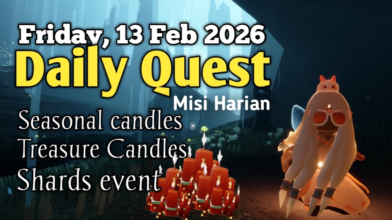 Sky Daily Quest today - Hidden Forest 13 feb 2026 | Sky Children of the Light | Sandwichies Ch