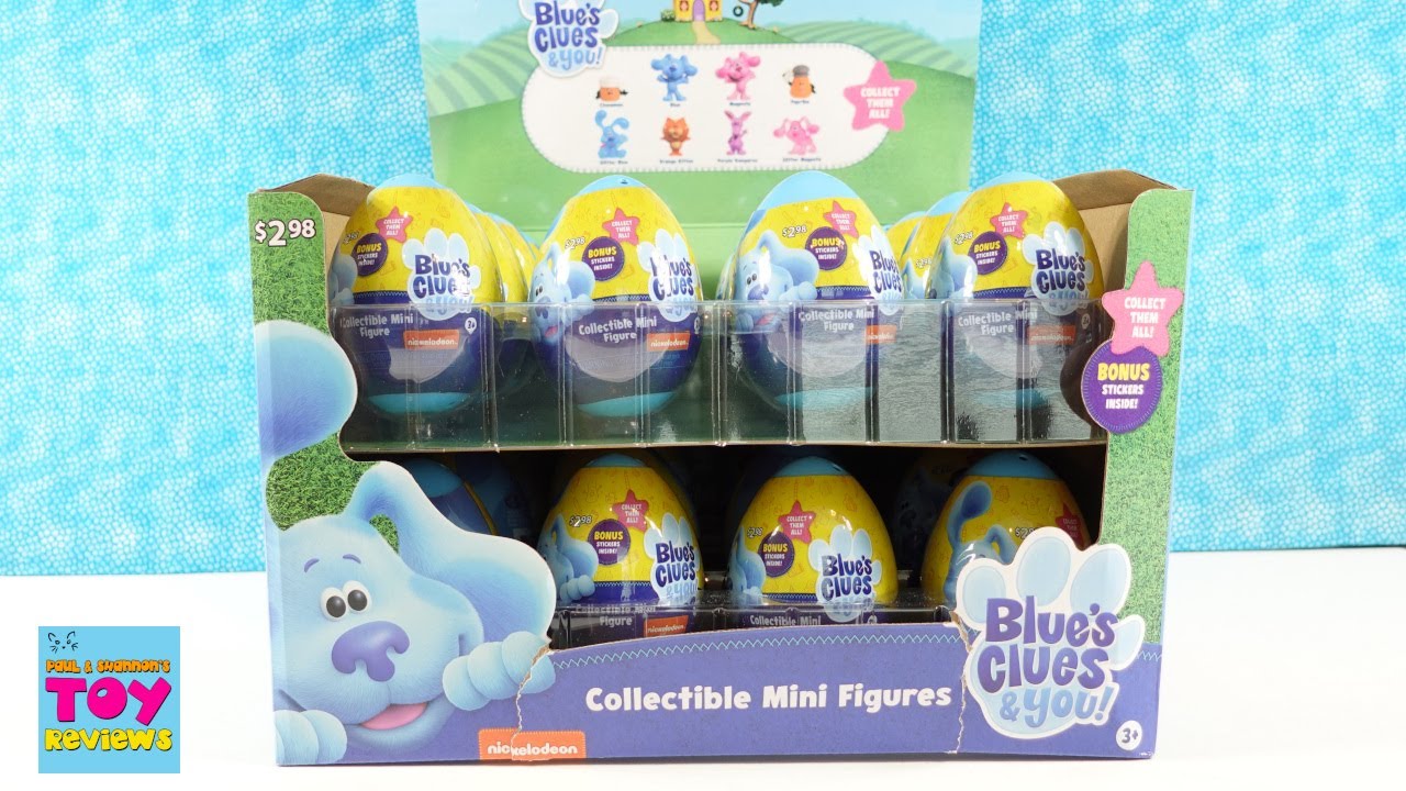 Blues Clues & You Nickelodeon Collectible Mini Figures Blind Bag Opening | PSToyReviews