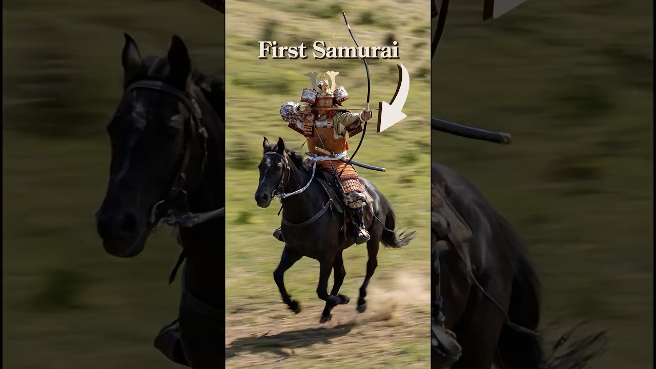最初の侍は刀を使わなかった🏹