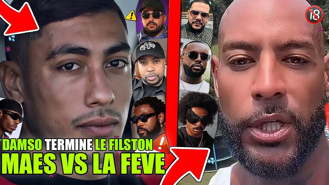MAES VS LA FEVE, DAMSO TERMINE SON FILS, ROHFF MUNICIPALITE, DIKA SOUPÇON DZ MAFIA, BOOBA MEC A MEUF