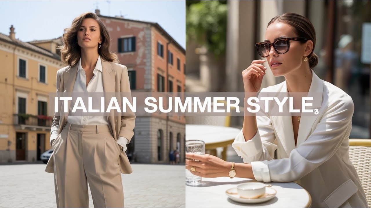 Style Your Summer Like A Fashion Insider | Timeless Neutral Outfits #style #fashion #italianfashion