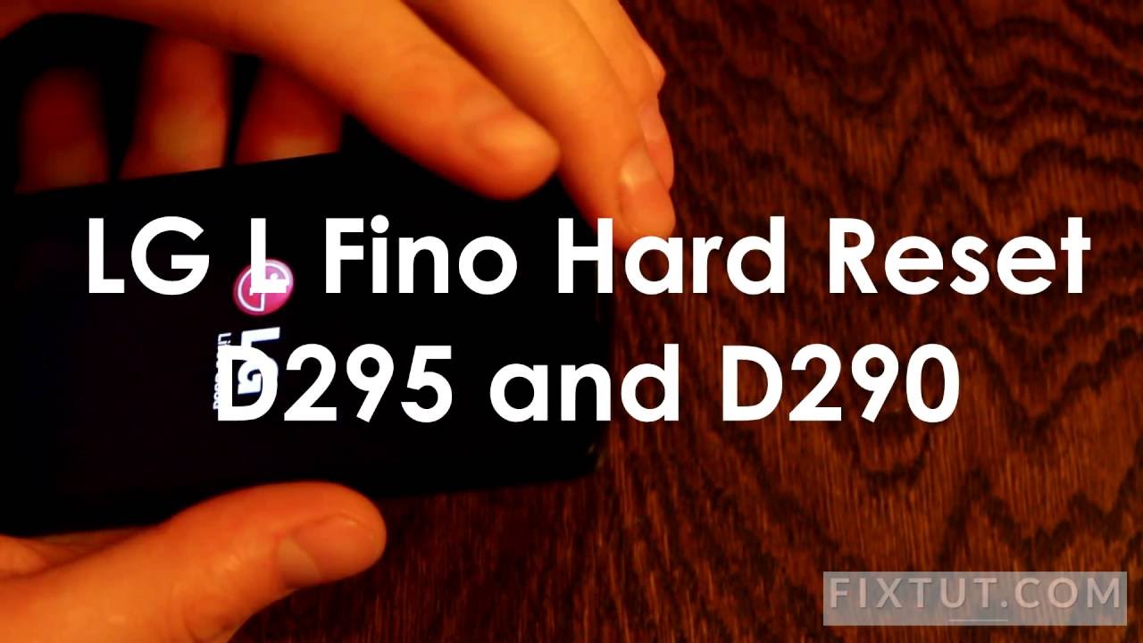 ✅ How to factory reset LG L Fino D290 and D295 - Working method