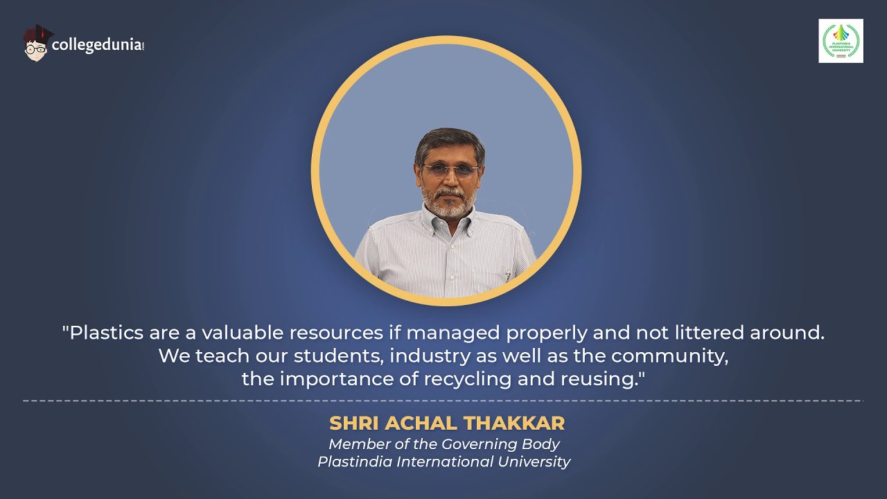 Shri Achal Thakkar | Member of the Governing Body | Plastindia International University