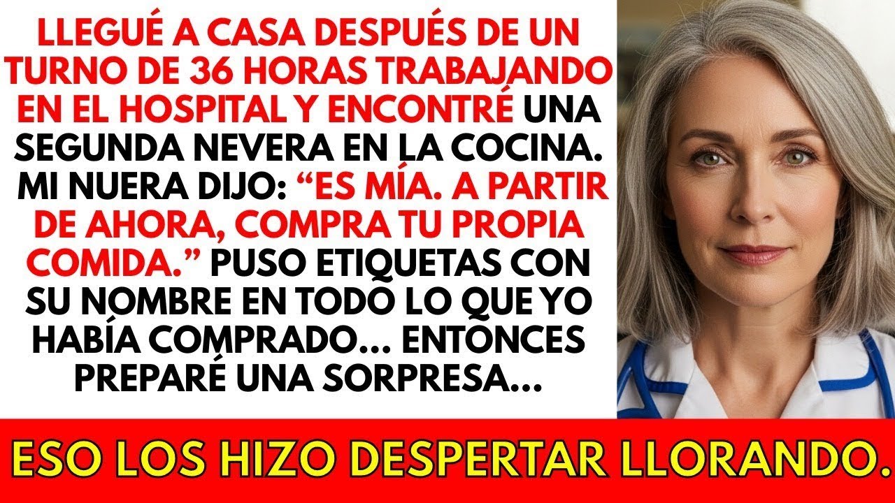 Mi nuera me humilló por una nevera… pero lo que hice después la hizo llorar