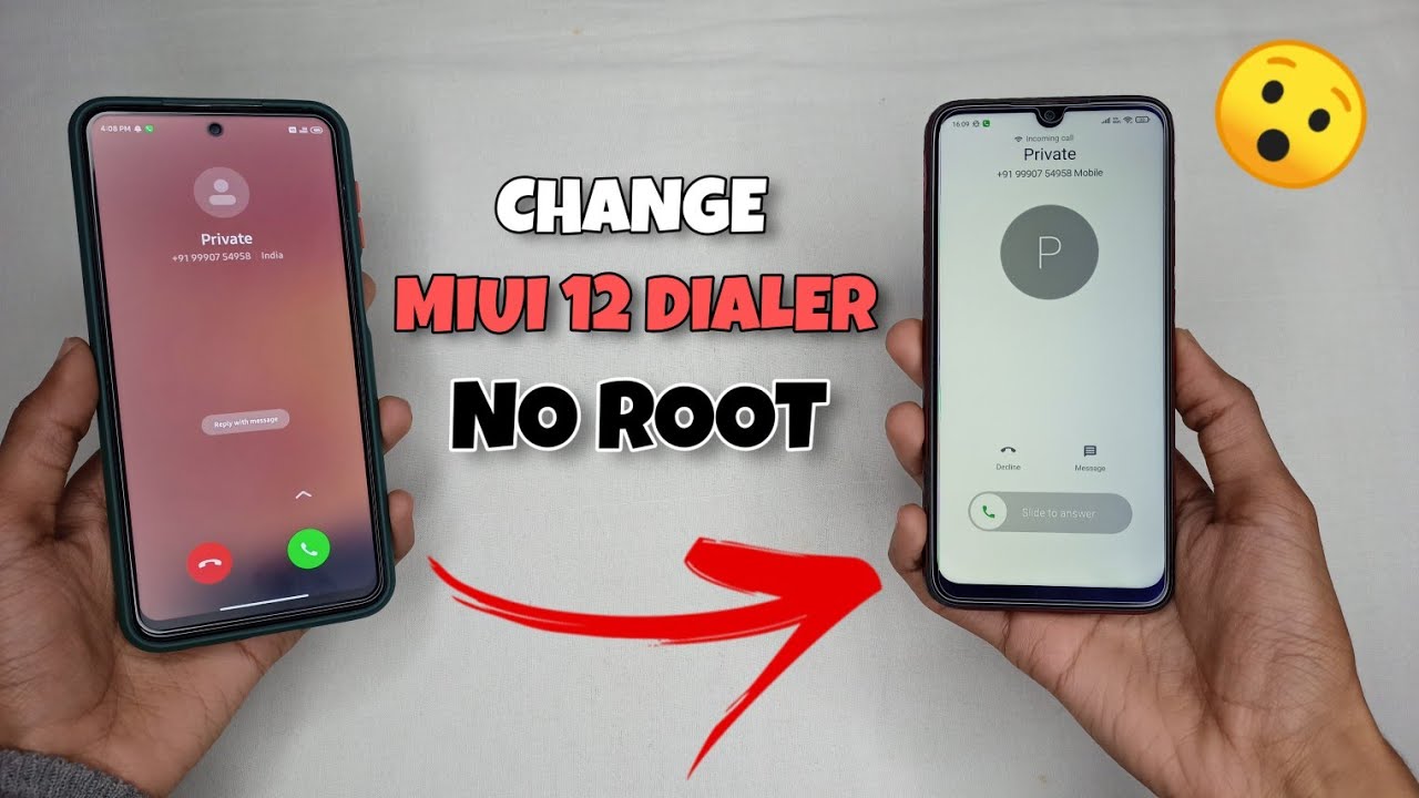 CHANGE MIUI 12 Dialer To Customization Dialer 😯 | 5 New Style | Add Photo CallerScreen 🔥🔥