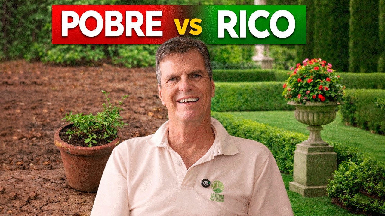 JARDINAGEM NÃO É PRA POBRE !