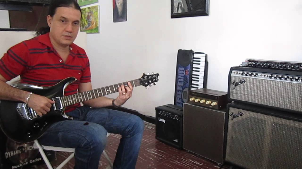 Heart Art Custom Guitar Demo by Jorge Oleas From DARKEMPIRE