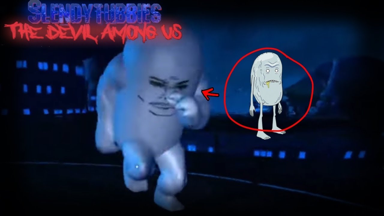 ЗЛОЙ ЧЕЛОВЕК-ПИЛЛЕТКА ПРЕСЛЕДОВАЛСЯ ЗА НАМИ | Slendytubbies Дьявол среди нас #6