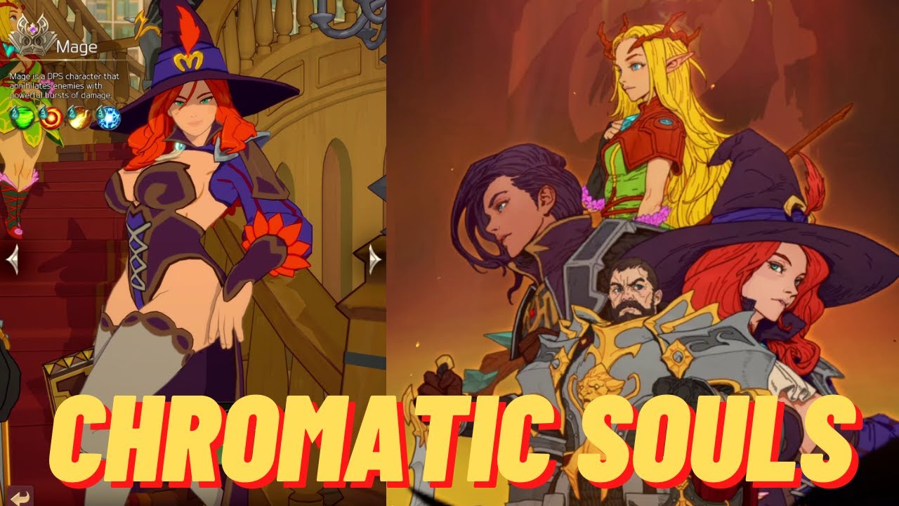 Chromatic Souls : AFK Raid | Gameplay | Role Playing | Com2uS Holdings Corporation | Free to Play