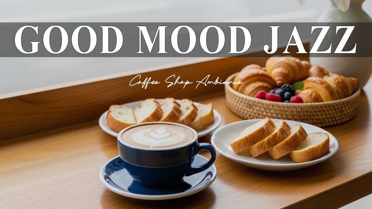 Good Mood Jazz - Coffee Shop Ambiance | Happy Bossa Nova Instrumental for Studying Vol.01