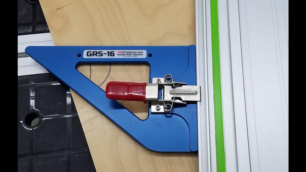 Направляющая рейка TSO Products GRS-16, краткий обзор.
